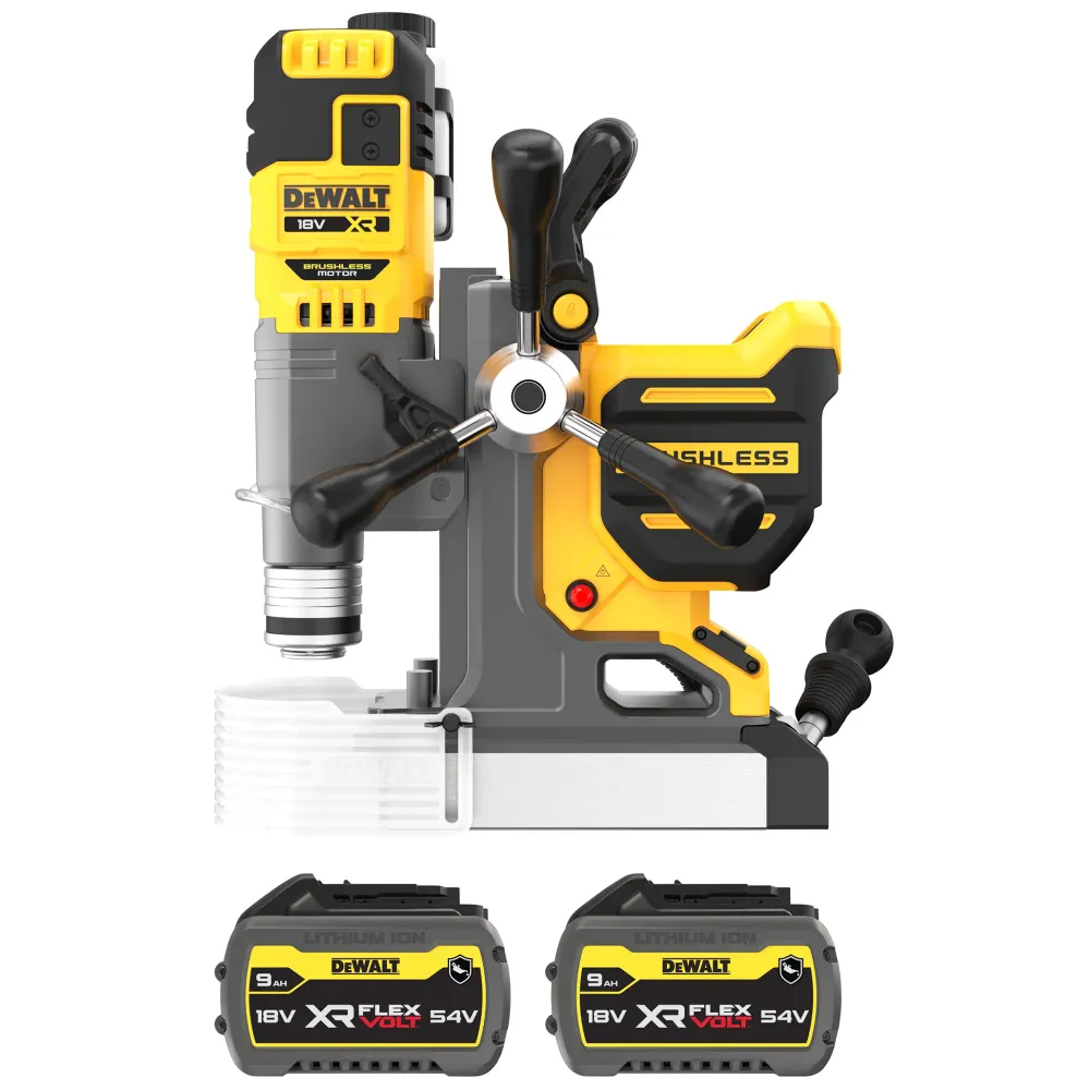 Wiertarka kolumnowa magnetyczna Dewalt DCD1623X2G-QW 18 V 9 Ah