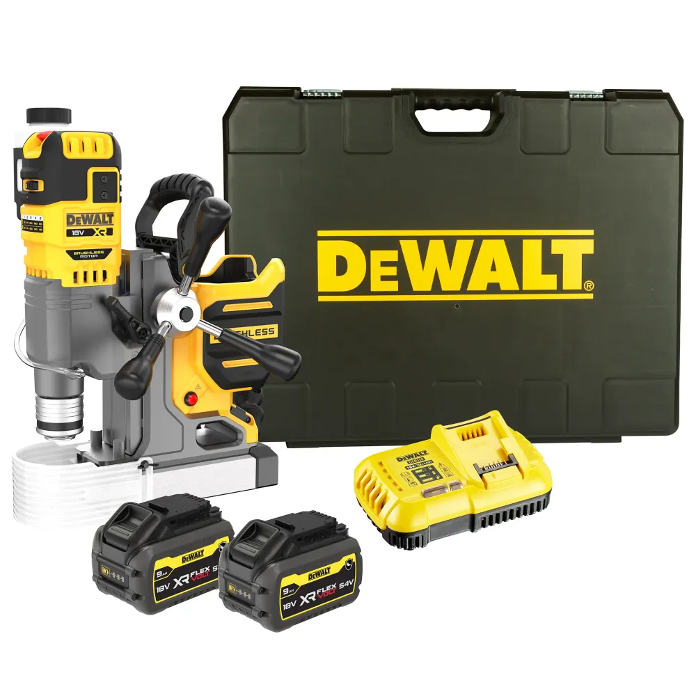 Wiertarka kolumnowa magnetyczna Dewalt DCD1623X2G-QW 18 V 9 Ah