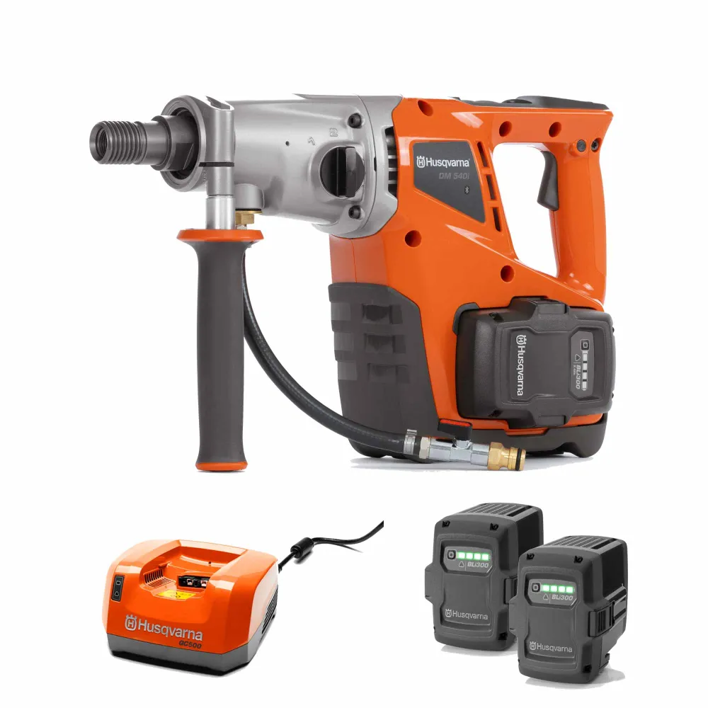 Zestaw wiertniczy Husqvarna DM 540i 36 V 9 Ah