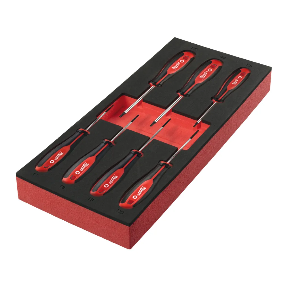 Wkład piankowy z wkrętakami TORX 7szt. | 4932492391