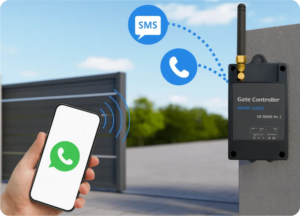 Sterownik GSM do otwierania bramy furtki G202 EU 4G