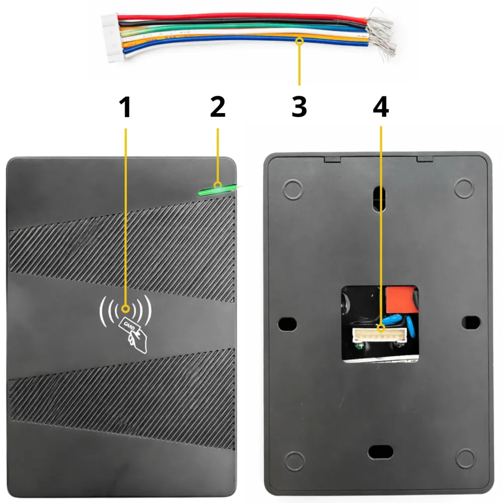Zamek elektroniczny czytnik SA-W26 13.56MHz