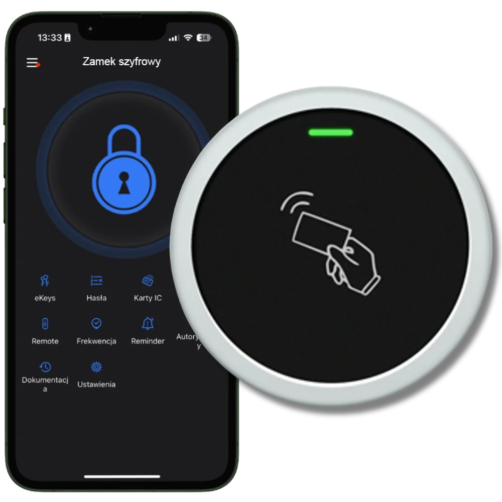 Zamek elektroniczny S7-BLE TTLock