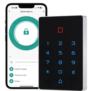 Zamek elektroniczny szyfrator T12EM-W Tuya Smart