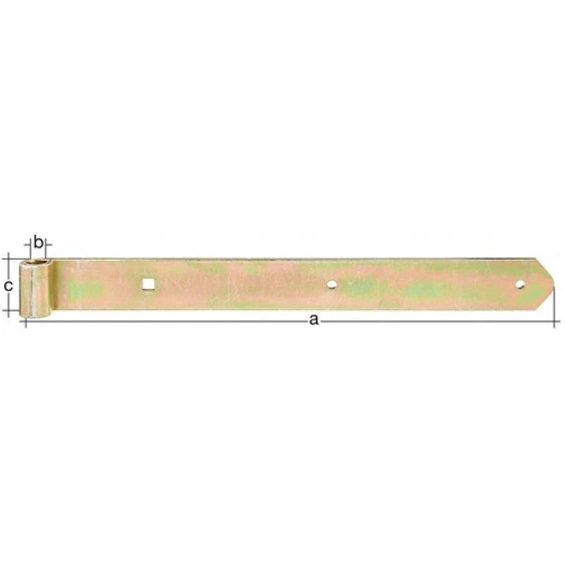 Zawias żaluzjowy GAH długość 1400 x 20 x 60 mm grubość 8 mm ( 8001889050 )