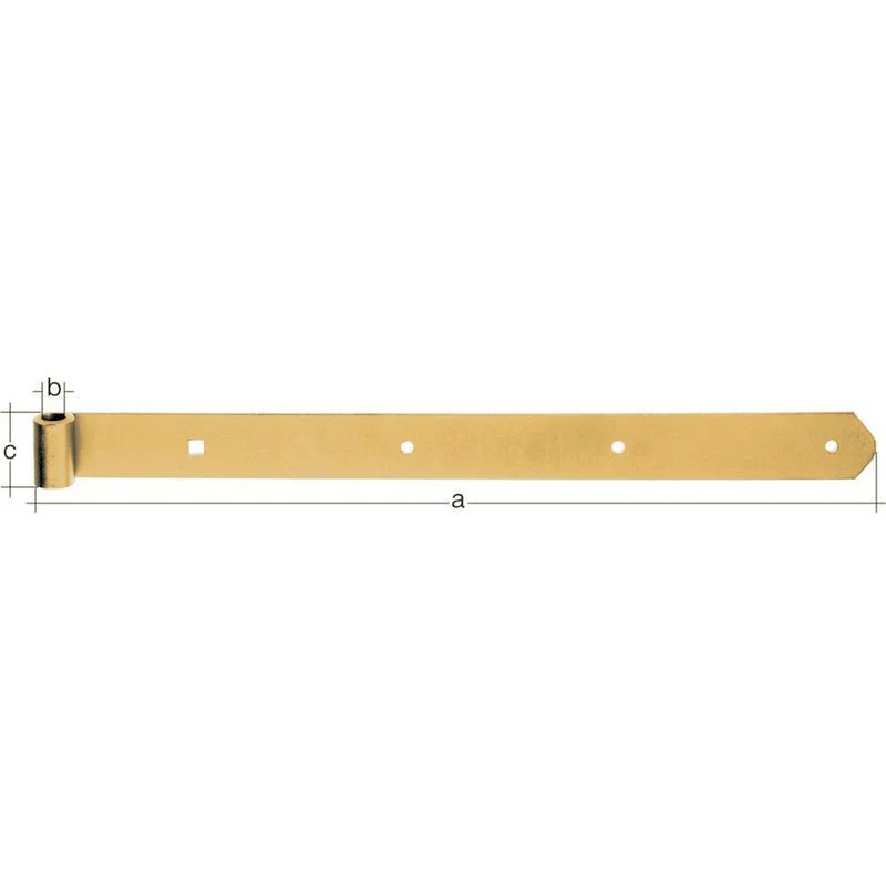 Zawias żaluzjowy GAH długość 800 x 13 x 40 mm grubość 5 mm ( 8001889051 )
