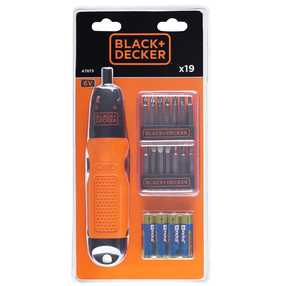 Zestaw do odkręcania i przykręcania Black+Decker A7073-XJ