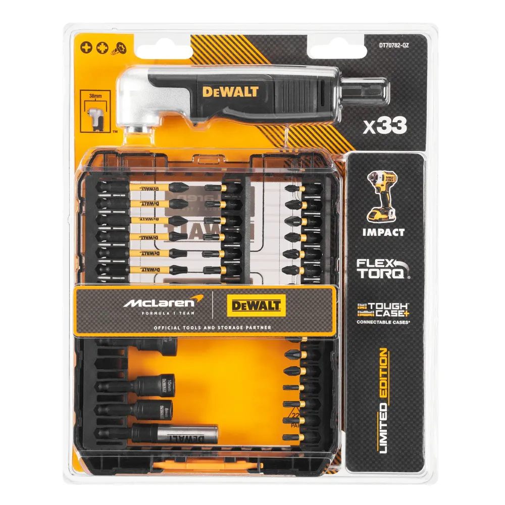 Zestaw wkrętaków kątowych Dewalt McLaren DT70782-QZ